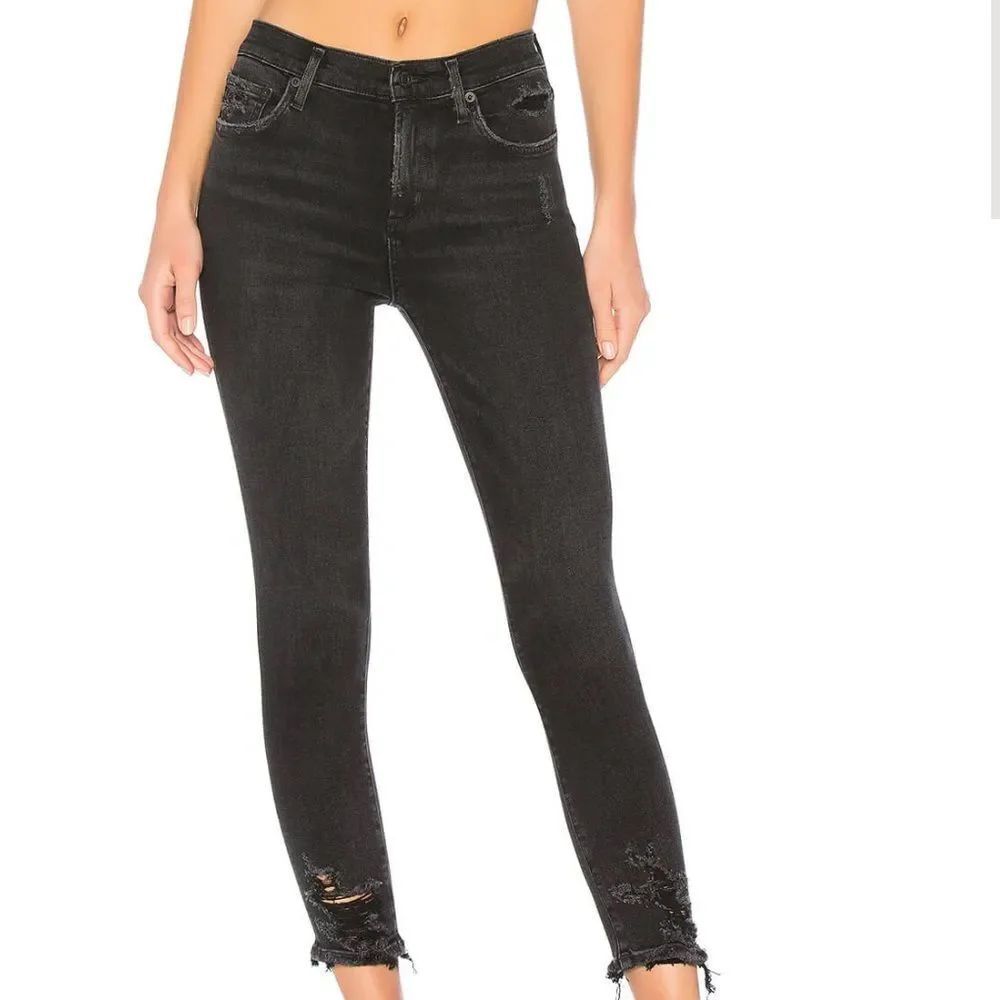 AGOLDE | Sophie High Rise Crop - Size 24